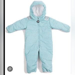 ducksday Waterproof Geometric Snowsuit Sz 9-12m Unisex